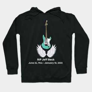 Jef Beck Tribute Guitar Hoodie